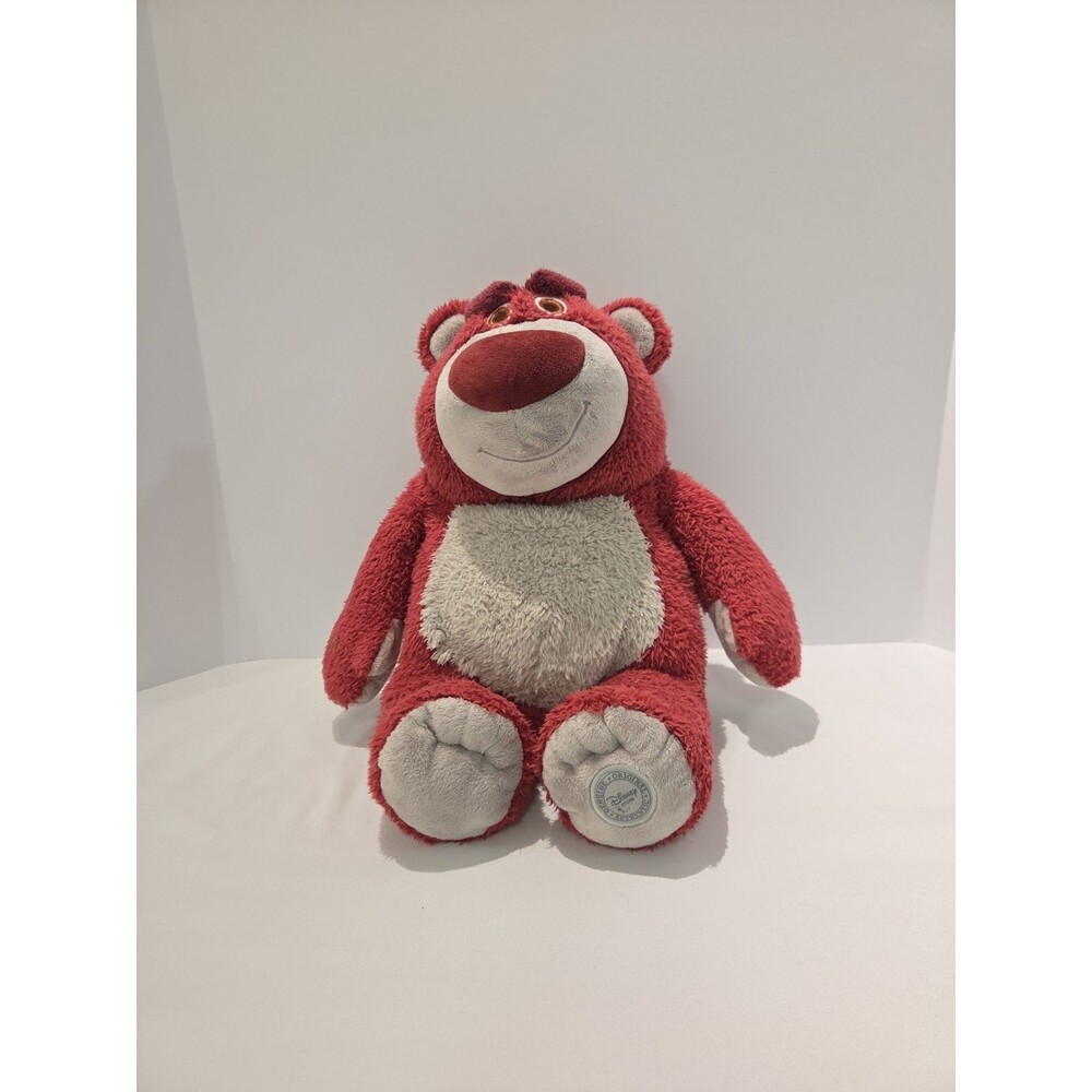 Disney Store Disney Pixar Lotso Bear Toy Story Stamped Plush Soft Toy 14''